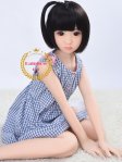 TPE Sex dolls 108cm A10GZ Realistic Vagina Love Doll flat Breast