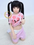 TPE Sex dolls 108cm A10MB Realistic Vagina Love Doll flat Breast
