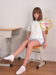 TPE Sex dolls 130cm A31 Realistic Vagina Love Doll flat Breast