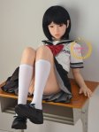 TPE Sex dolls 130cm A93B Realistic Vagina Love Doll flat Breast